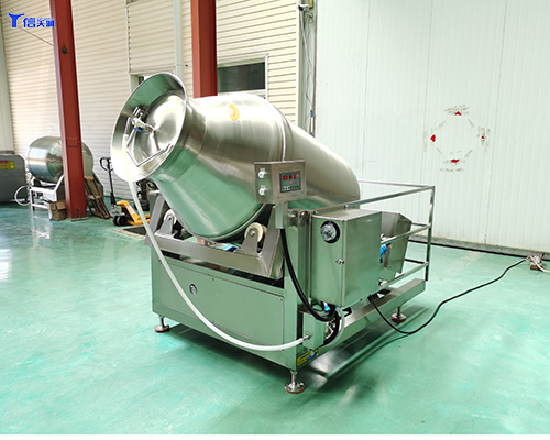 鸭头鸭脖鸡翅烧鸡肉类真空滚揉机(图3) 鸭头鸭脖鸡翅烧鸡肉类真空滚揉机(图3)